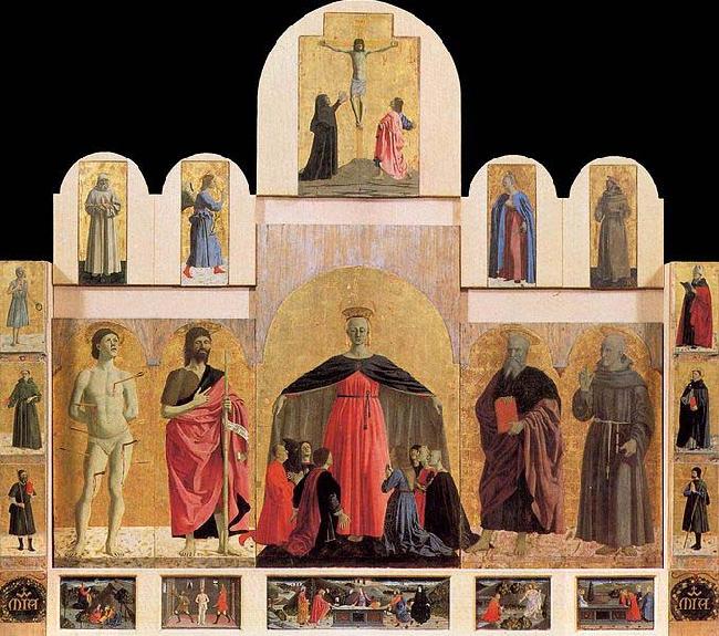 Piero della Francesca Polyptych of the Misericordia